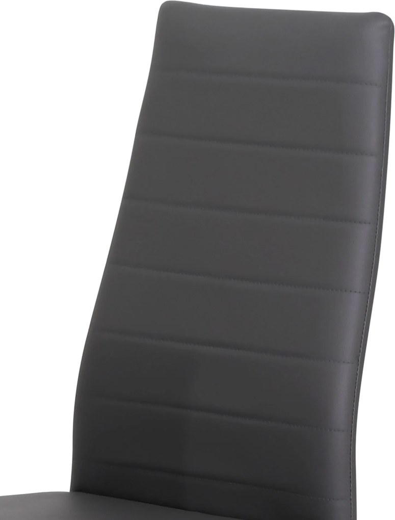 Sconto Jedálenská zostava DUO betón/antracit