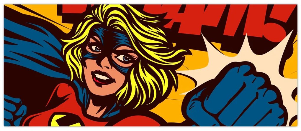 Obraz - Komix (120x50 cm)