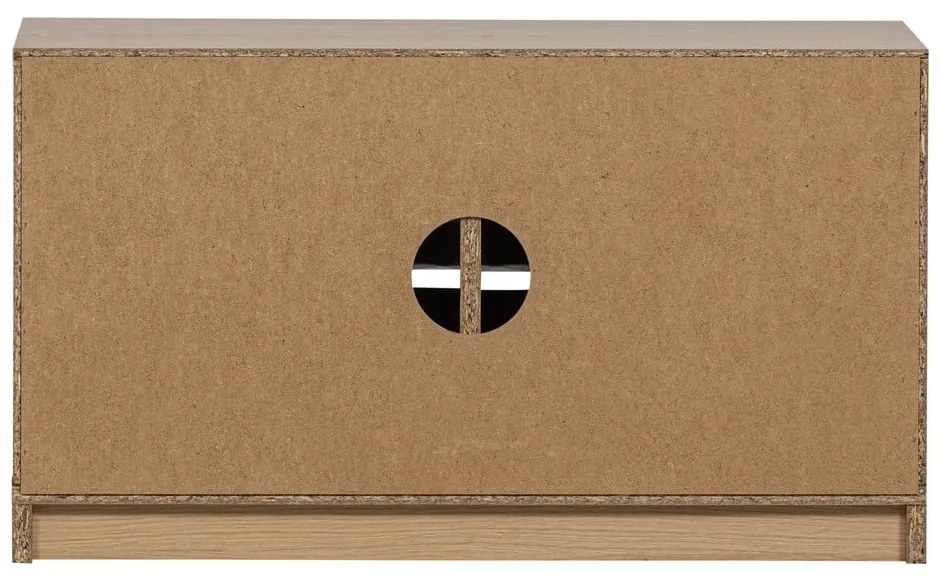 Modulárny TV stolík v dekore duba v prírodnej farbe 77x44 cm Modulair – vtwonen