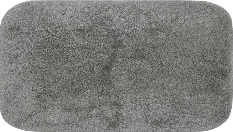 Sivá podložka do kúpeľne Confetti Miami, 57 × 100 cm