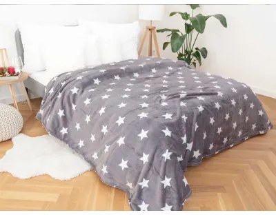 MKLozkoviny.sk Deka mikroplyš 200 × 220 cm – Estrelas