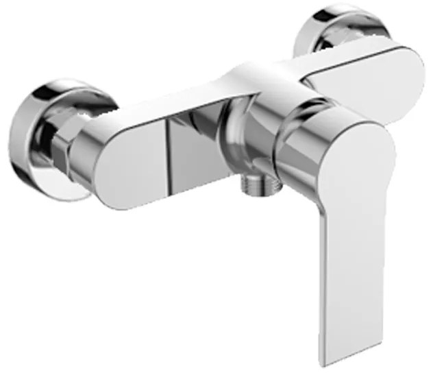 Mereo Mereo, Sprchová nástenná batéria, Dita, 150 mm, bez príslušenstva, chróm, MER-CBE60103D