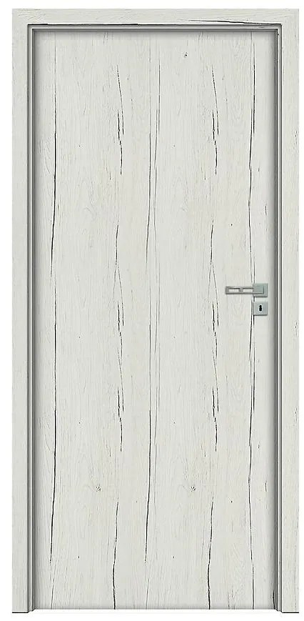 Dvere vnútorné Norma Decor plné 80L dub snežný
