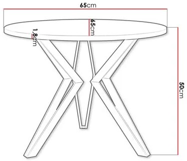 Konferenčný stolík Sotekas M13 (čierny grafit + čierna) . Vlastná spoľahlivá doprava až k Vám domov. 1103755