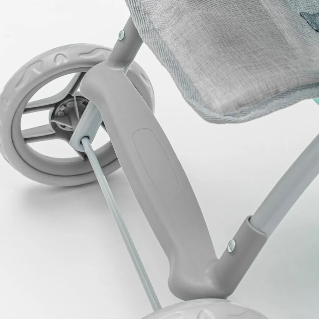 Baby Mix Športový kočík pre bábiky Lana mentolová, 58,5 x 33 x 61,5 cm