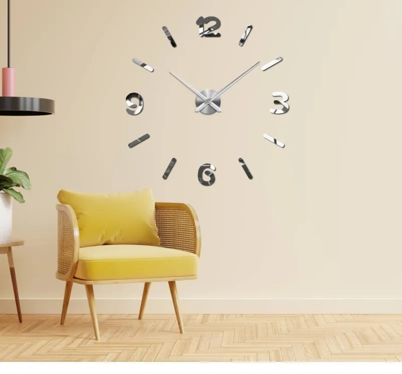 Moderné nalepovacie nástenné hodiny | SENTOP 12S026
