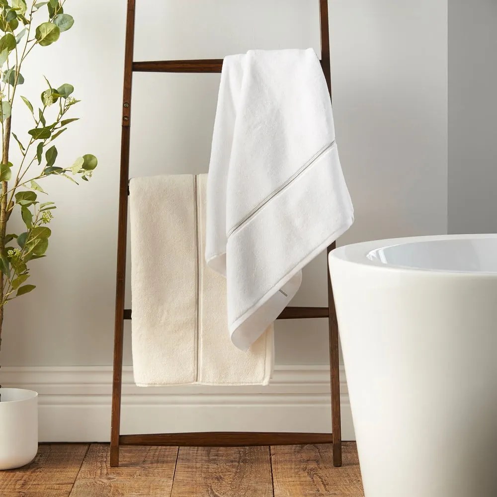 Biela froté bavlnená osuška 90x140 cm Zero Twist – Bianca
