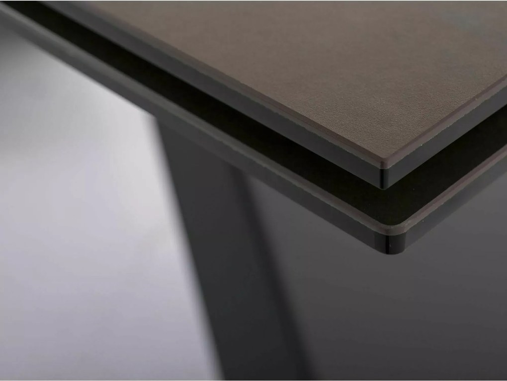 SI Keramický stôl Westin Ossido Bruno