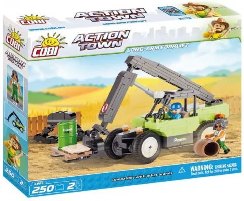 Cobi 1865 ACTION TOWN Farma Výsuvný nakladač 250 ks