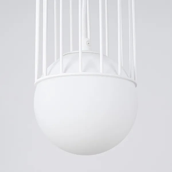 Sollux SL.1331 - Luster na lanku BRINA 1xG9/8W/230V biela