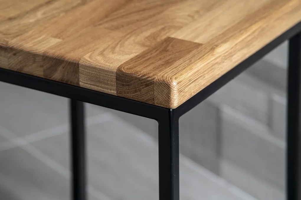 Sapho, SKA Stolička 300x410x300mm (SKA401), čierna mat/dub, SKA190