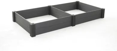 Vyvýšený záhon Keter Vista Modular Garden Bed - šedý
