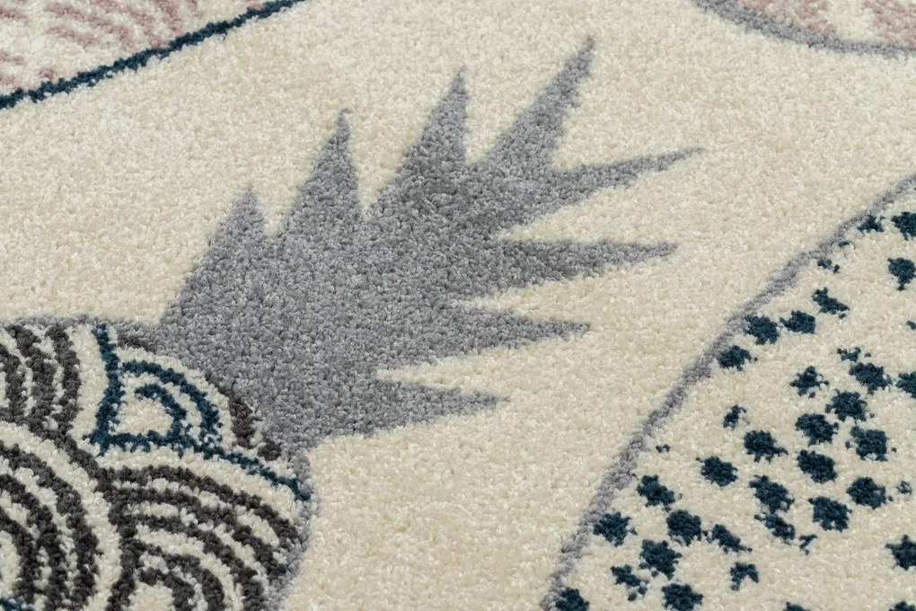 Detský koberec Pineapple krémový