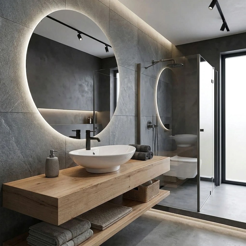 Rea Rosa umývadlo, 65 x 44 cm, biela, REA-00692