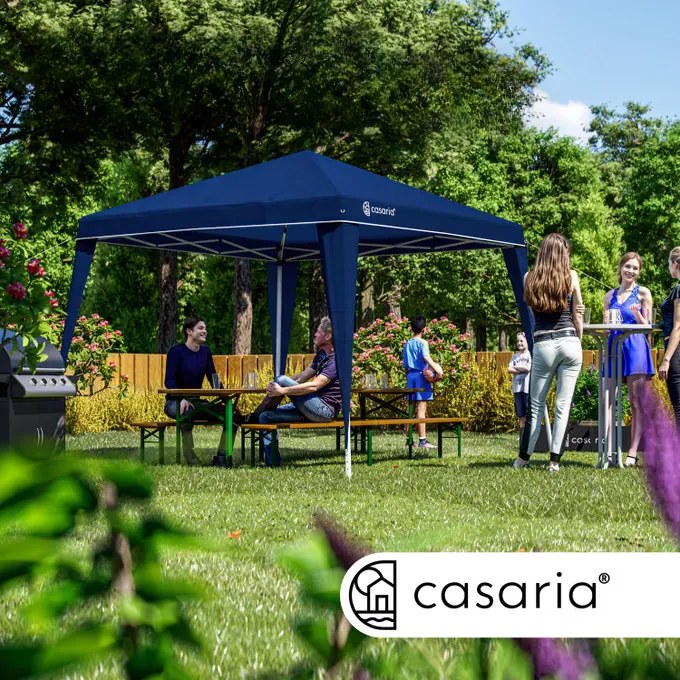 InternetovaZahrada Záhradný altánok Capri 3x3 m - tmavomodrá