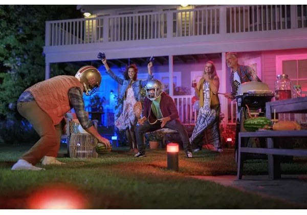 Philips 17420/30/P7-LED RGB Stmievateľná vonkajšia lampa Hue CALLA LED/8W/24V IP65