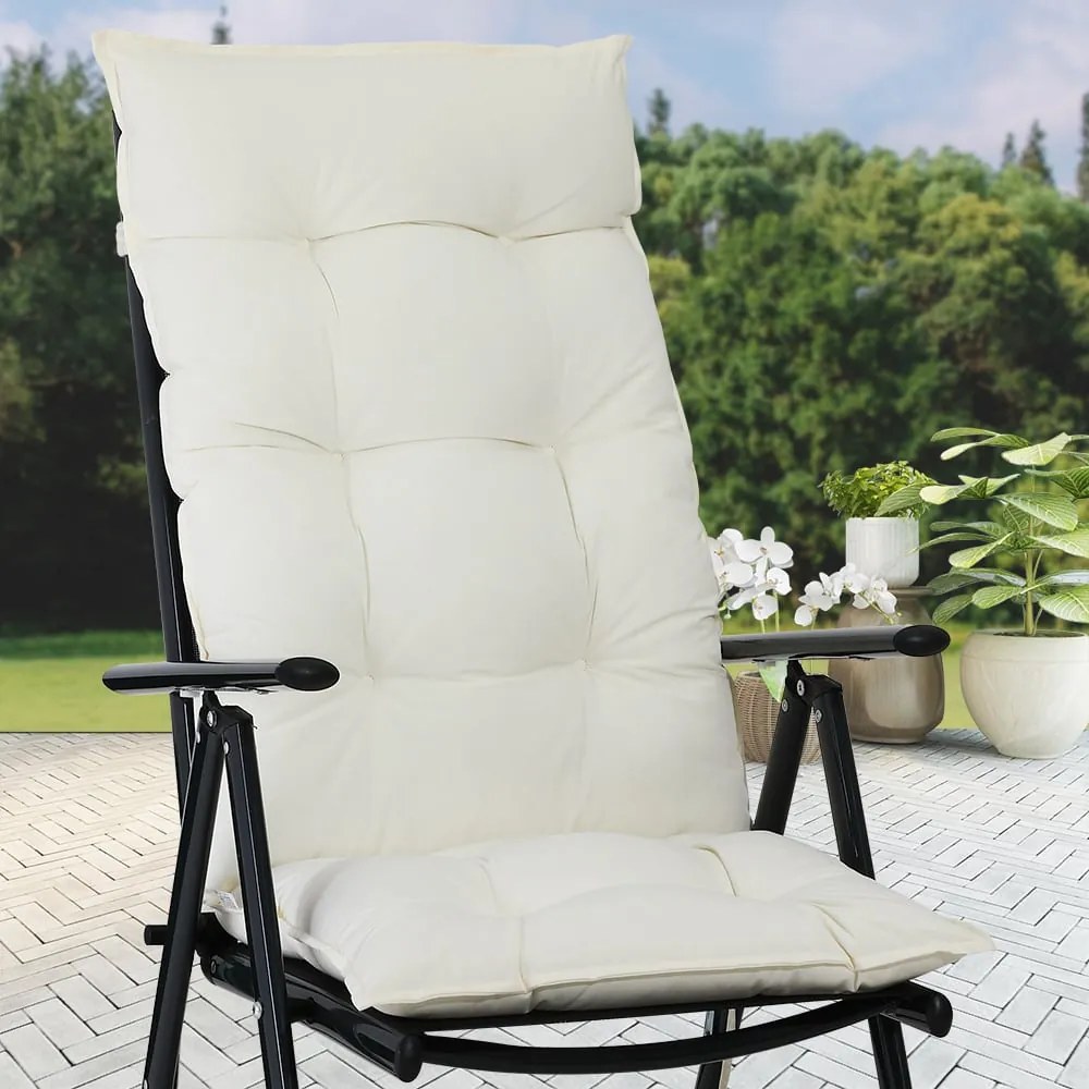 InternetovaZahrada 6 x poduška Cozy Vanamo 129x53x10cm - krémová