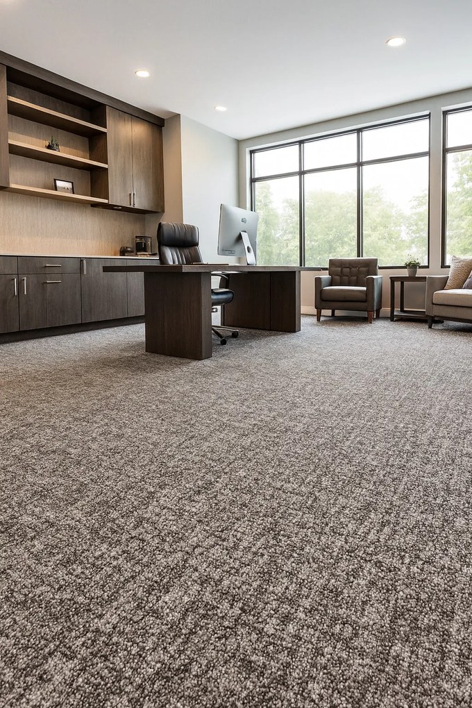 Koberec metráž Mammut 8027 šedý, na mieru, šíře 4m, šedá, ab (mriežka), chodba / predsieň, Timzo