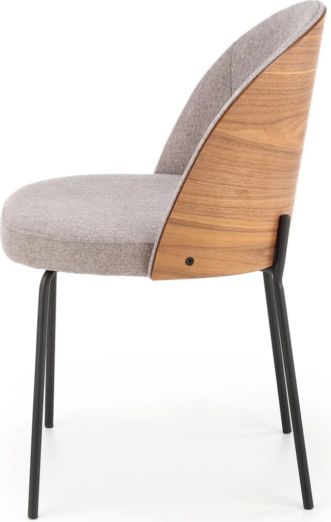 AKCIA Sivá stolička NORME z lakovanej ocele II. akosť