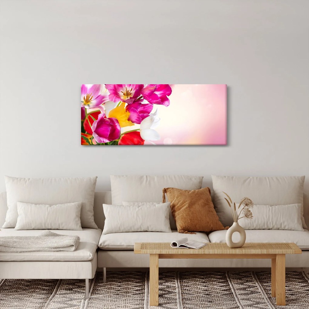 Obraz tulipánov (120x50 cm)