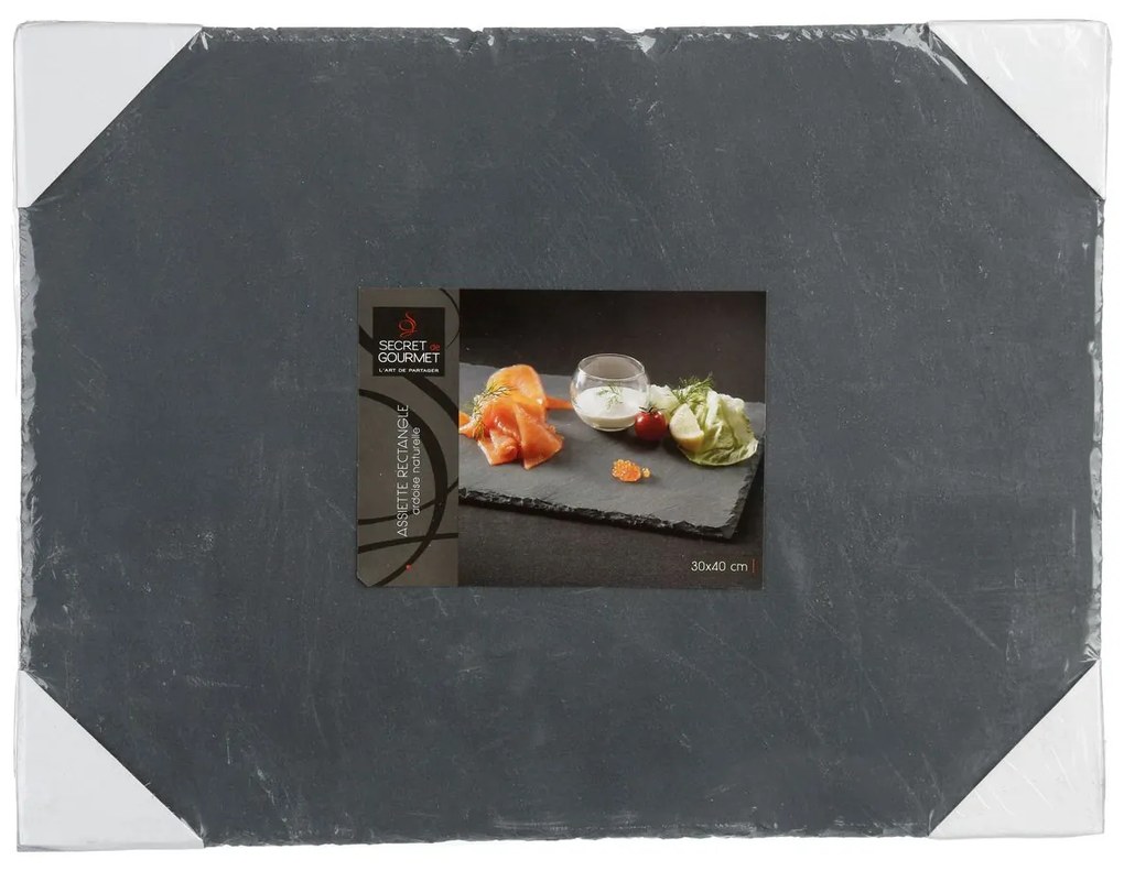 Servírovací podnos z bridlice Rock, 30x40 cm