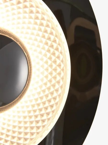 Zuma Line MB2293-1S-3BCT - LED nástenné svietidlo DIOP LED/8W/230V čierna/dymová č.