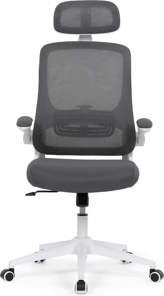 Kancelárska stolička KA-Q843 GREY Farba: Sivá