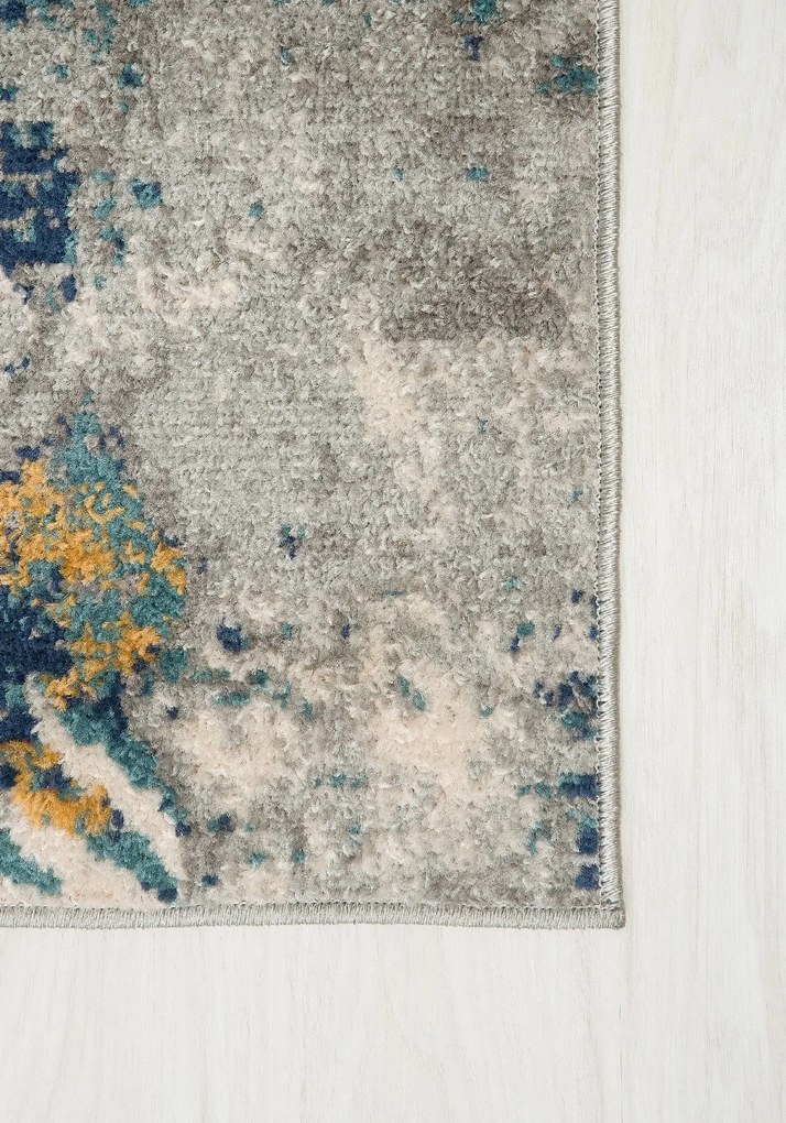 TA Koberec G059A BIELA/TMAVOMODRÁ DENVER FAA Rozmer: 200x200 cm