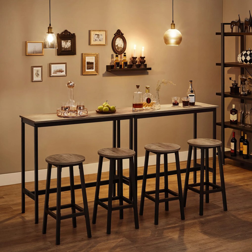 Set barových stoličiek TAYLOR TRUFFLE