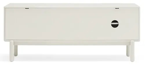 Krémovobiely TV stolík 140x56x40 cm Corvo – Teulat