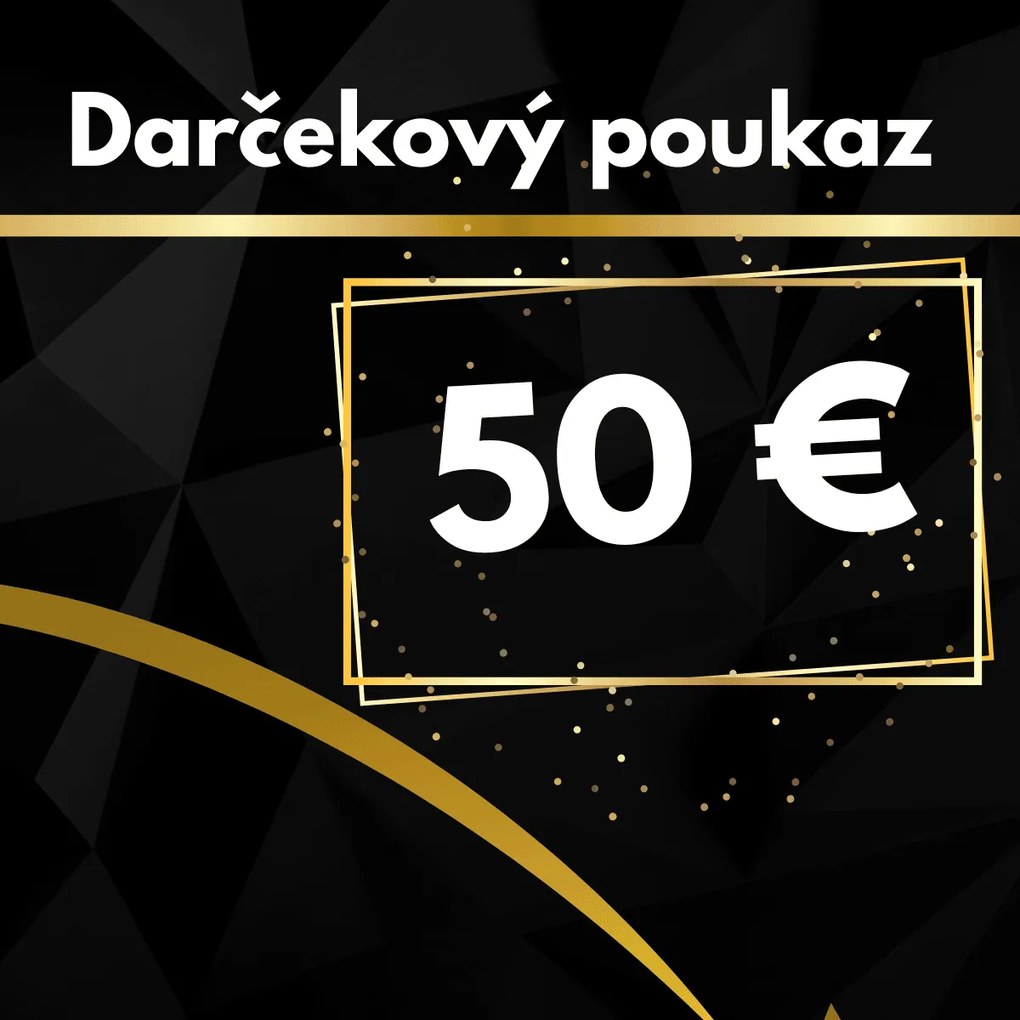 Elektronický darčekový poukaz v hodnote 50 €