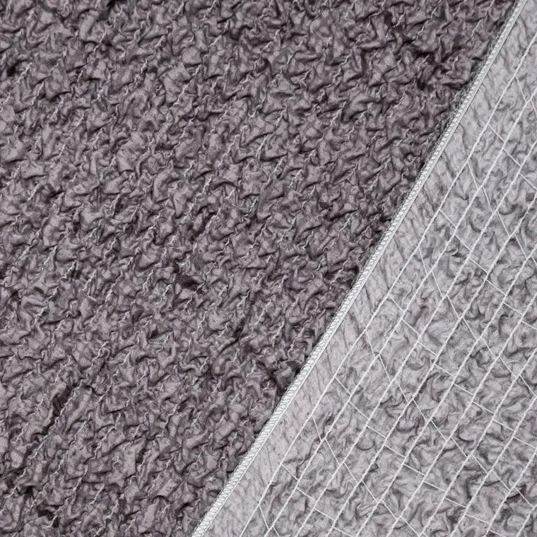 Bielastické poťahy VITTORIA šedá relaxačné kreslo (š. 70 - 90 cm)