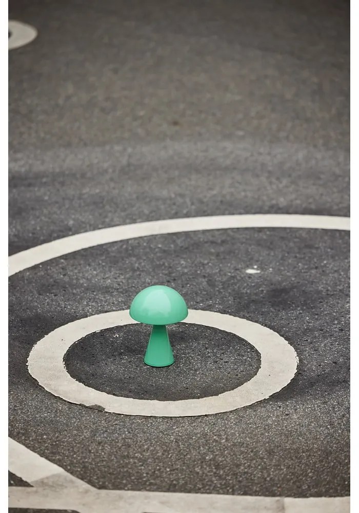 LED stmievateľná stolová lampa v mentolovej farbe (výška 20 cm) Mush – Hübsch