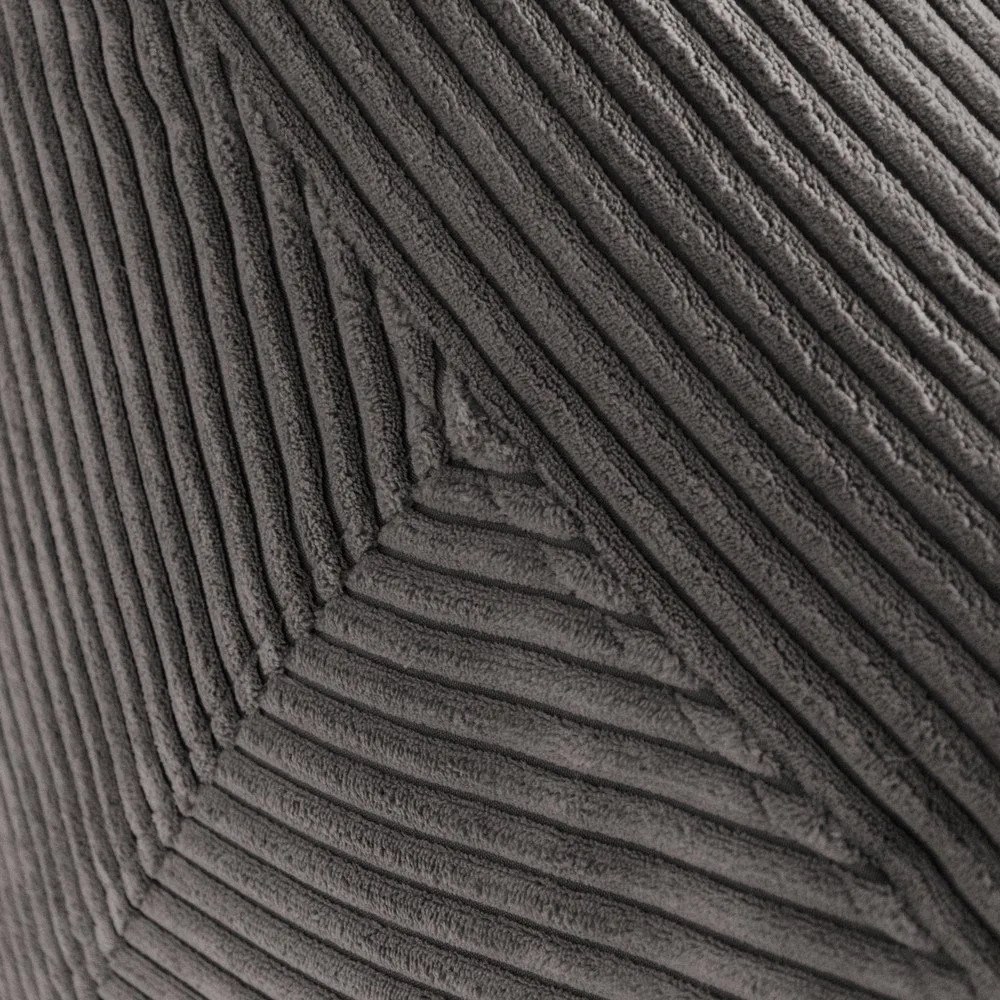 Menčestrový sedací vak v horčicovej farbe Tube – SLOWDOWN