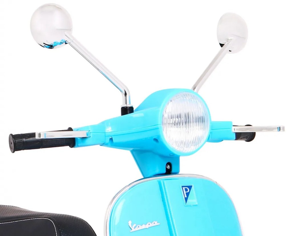 RAMIZ Elektrický skúter pre deti Vespa PA.PX150 - modrý