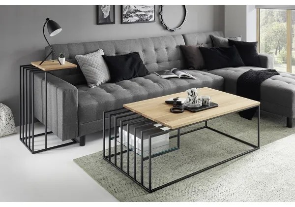 Odkladací stolík ZAIRA dub