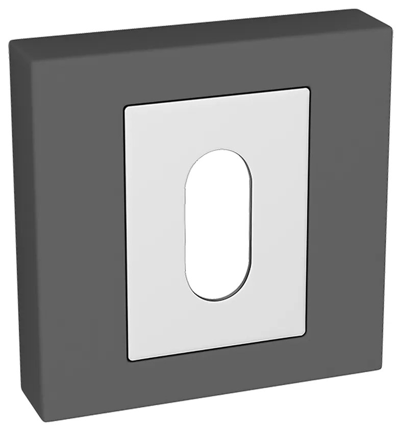 Kuchinox Kuchinox, rozeta ku kľučke pre interiérový kľúč, grafitová-chrómová, LAV-LK5_501A