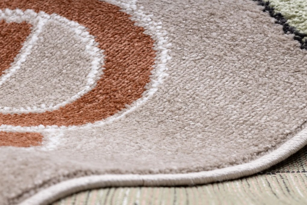 Koberec FUN Honey pre deti, medveď, včely béžový