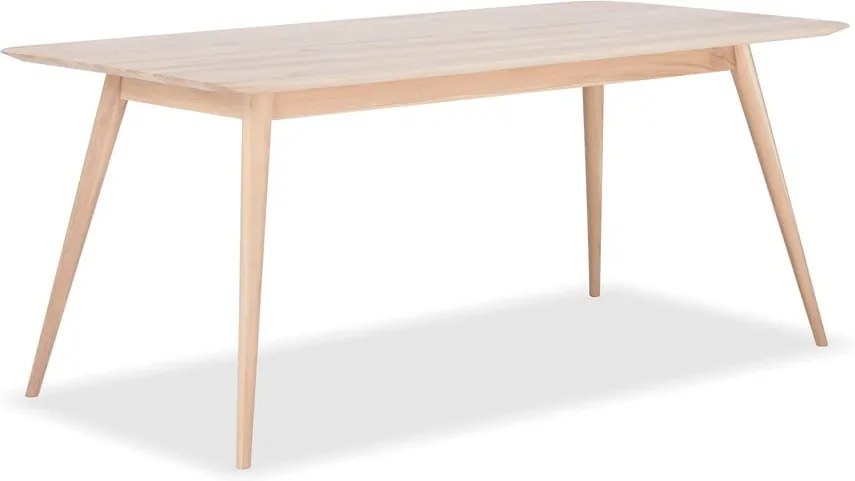 Jedálenský stôl z masívneho dubového dreva Gazzda Stafa, 180 × 90 cm