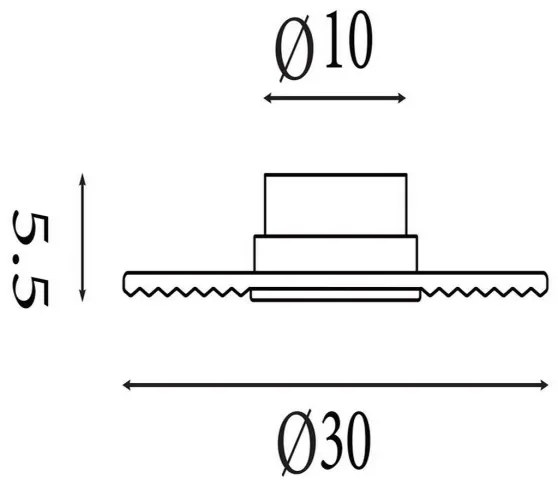 Searchlight 32210AM - LED Stmievateľné nástenné svietidlo CLEO LED/9,4W/230V mosadz