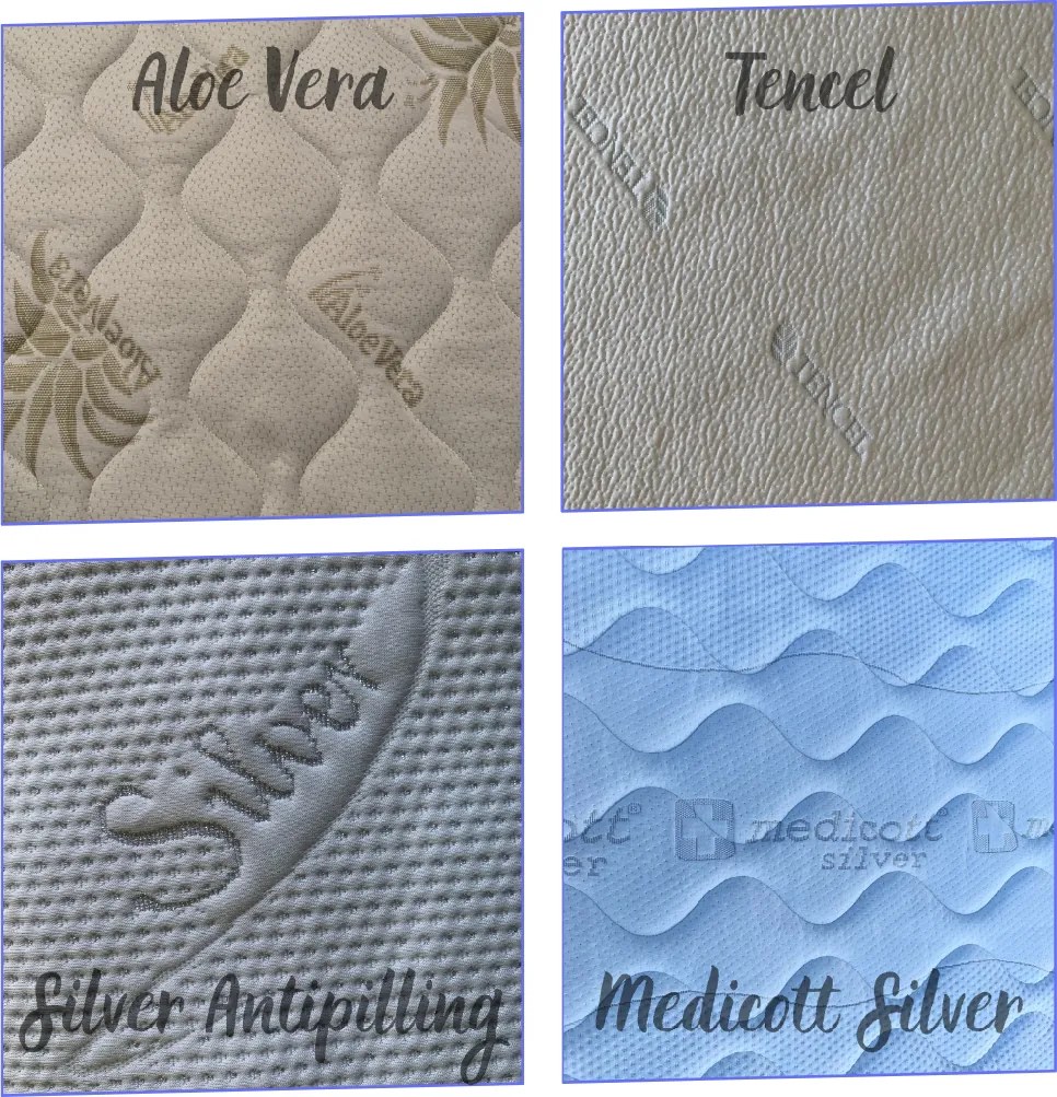 Novaya Latexový matrac BASIC (nezónový) Rozmer: 200x120, Poťahová látka: Aloe Vera, Tvrdosť matraca: Stredne Tvrdý (65 kg/m3)