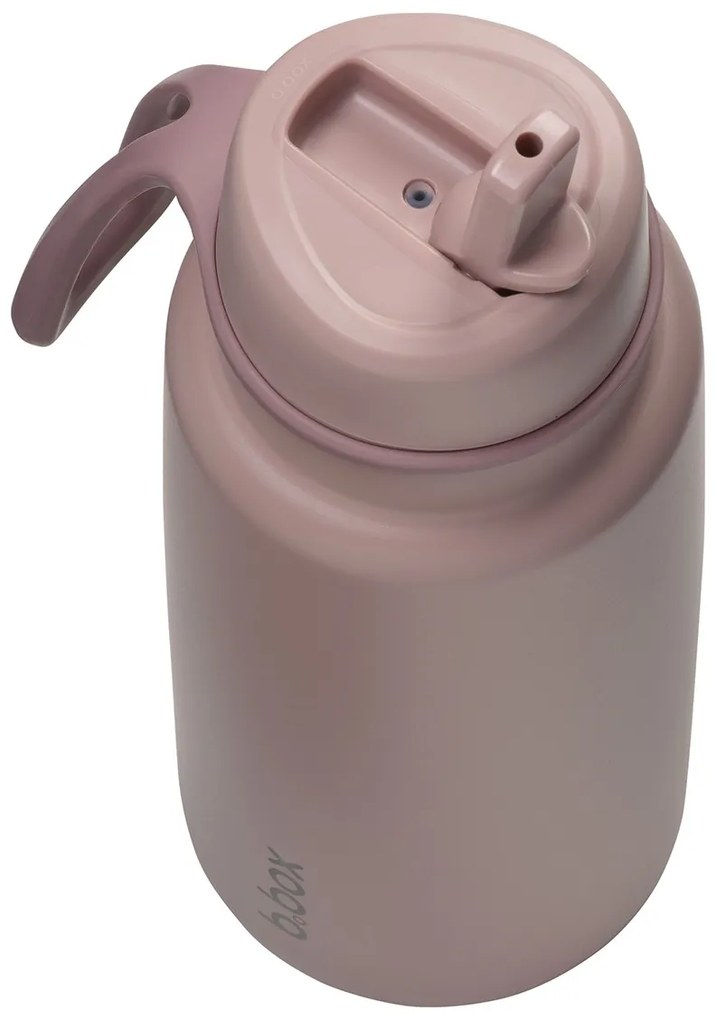 Antikorová termofľaša so slamkou 1 l - berry smoothie