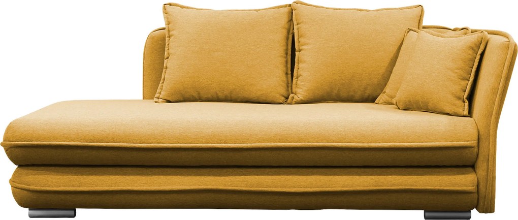 XXXLutz LEŽADLO, textil, žltá MID.YOU - Online Only obývacie izby - 001574004413