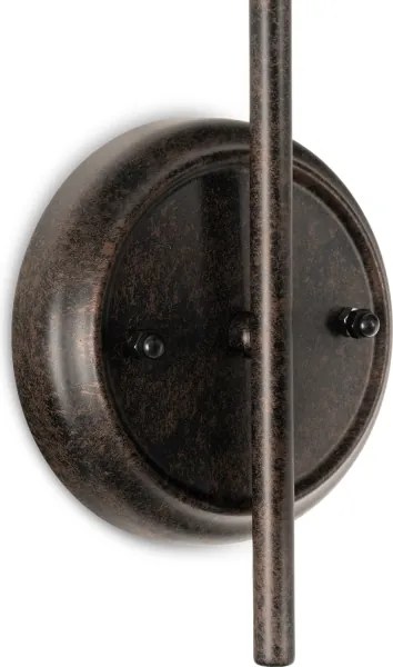 Brilagi - Nástenné svietidlo FORGE 1xE27/60W/230V čierne