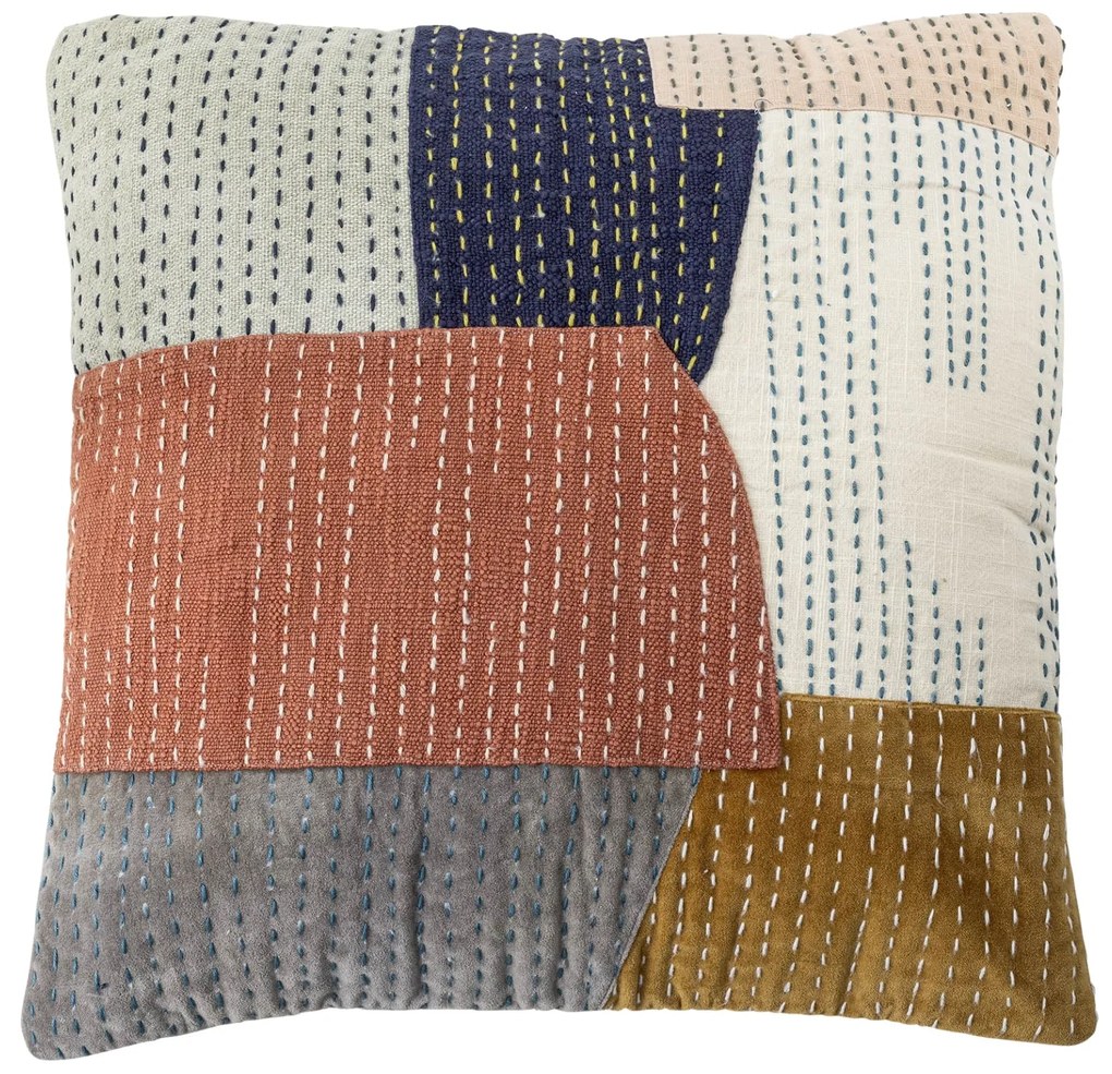 Bloomingville Bavlnený vankúš Montanaro Orange 50 × 50 cm