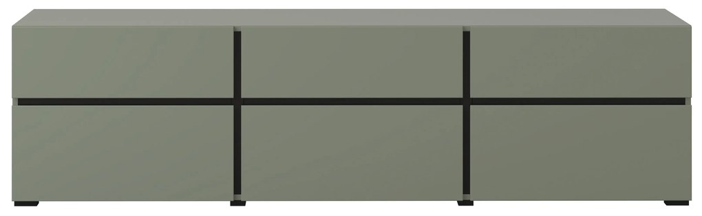TV stolík/skrinka Crossroad G41 (borovica zelená + čierna). Akcia -20%. Vlastná spoľahlivá doprava až k Vám domov. 1118178