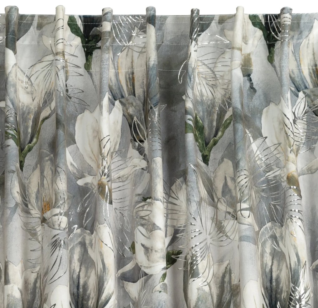 ZATEMŇOVACÍ ZÁVES NA PÁSKE SANDY 140X300 CM VZOROVANÁ