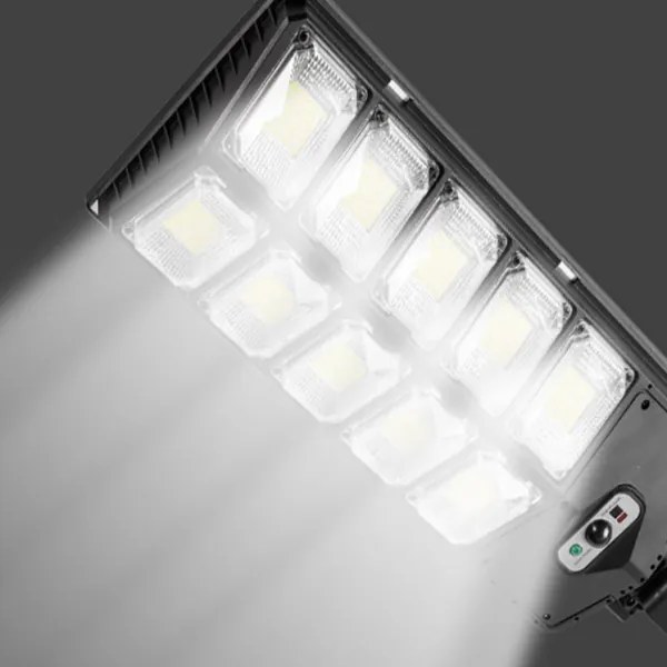 Solárna pouličná LED lampa 420 diód