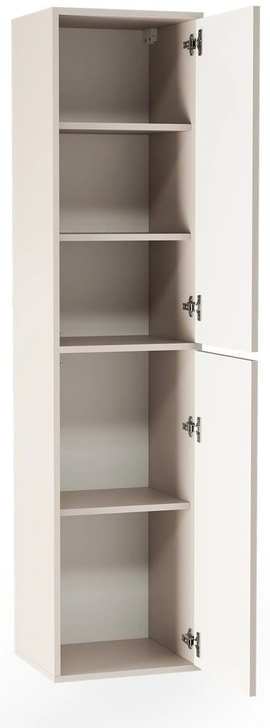 Závěsná koupelnová skříňka Mossy 38 cm kašmírová