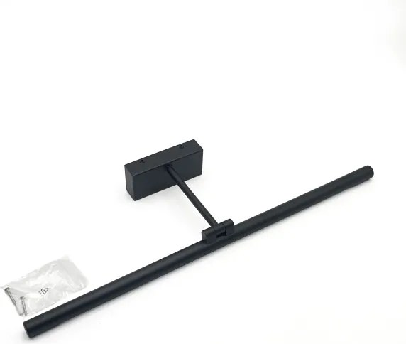 LED osvetlenie zrkadla do kúpeľne MIRROR LED/8W/230V 4000K IP44 60 cm čierna